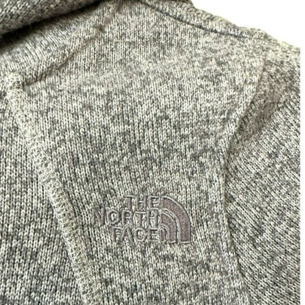 The North Face Purple Full Zip‎ Fleece Lined Hooded Sweater Womens XS - Picture 2 of 7